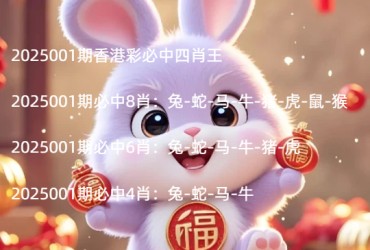 2025001期香港彩必中四肖王