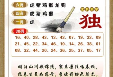 2026016期香港彩九肖30码中特