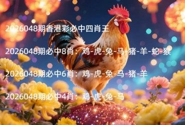 2026048期香港彩必中四肖王
