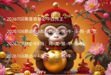 2026108期香港彩必中四肖王